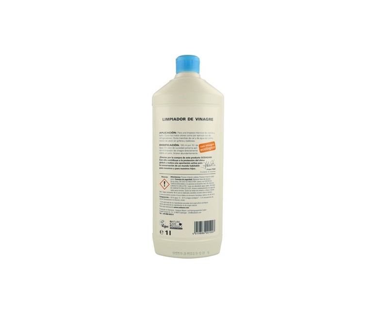 Limpiador con Vinagre 1 L Sodasan