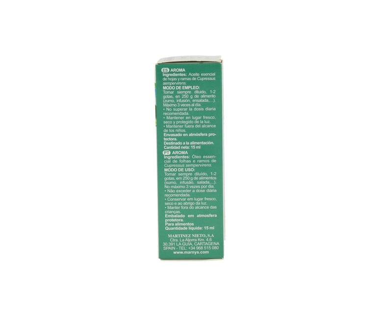 Aceite Esencial de Ciprés 15 ml MARNYS®