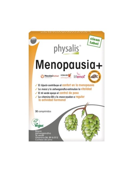 Menopausia+ 30 comprimidos Physalis