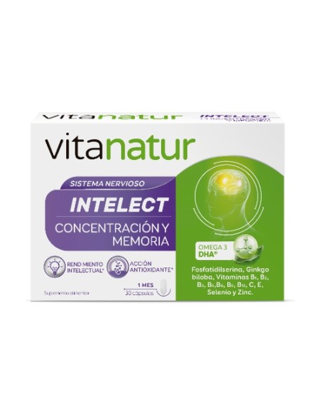Vitanatur Intelect 30 cápsulas Vitanatur