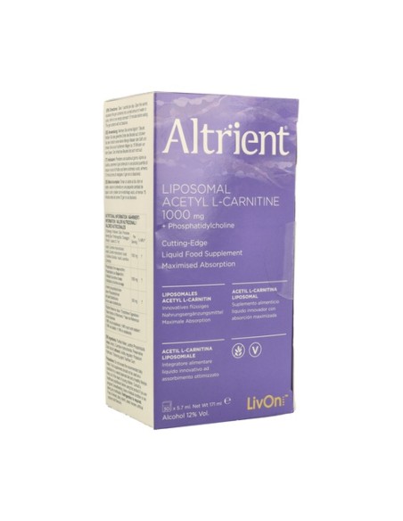 Altrient ALC - Liposomal Acetil L-Carnitina 30 sobres Altrient/Results RNA/Neutrient