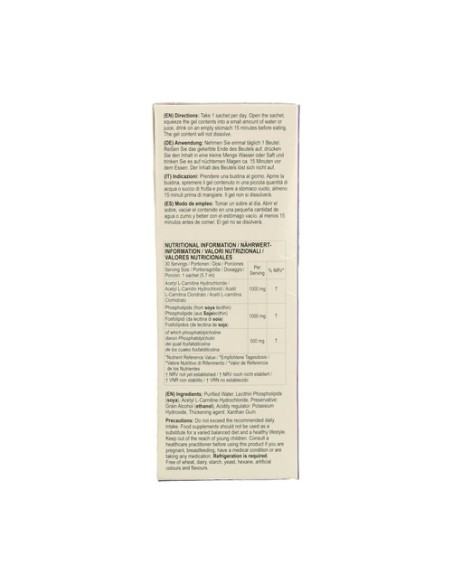 Altrient ALC - Liposomal Acetil L-Carnitina 30 sobres Altrient/Results RNA/Neutrient