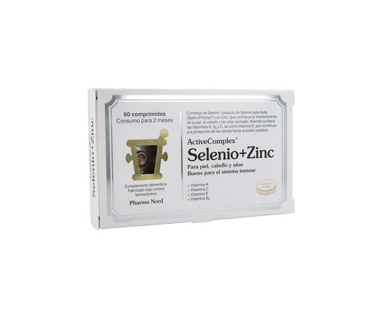 Activecomplex Selenio y Zinc 60 comprimidos Pharma Nord