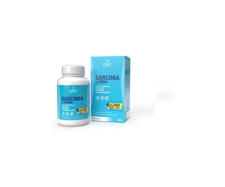 Diet prime garcinia + fibra 120 comprimidos Herbora