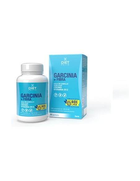 Diet prime garcinia + fibra 120 comprimidos Herbora