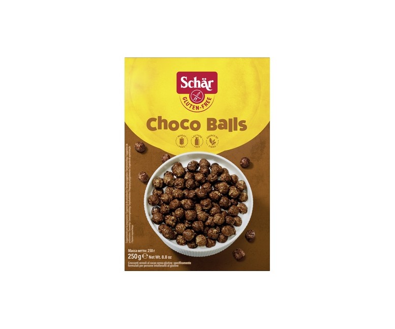 Cereales choco balls sin gluten 250 g Schär