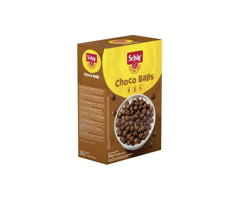 Cereales choco balls sin gluten 250 g Schär