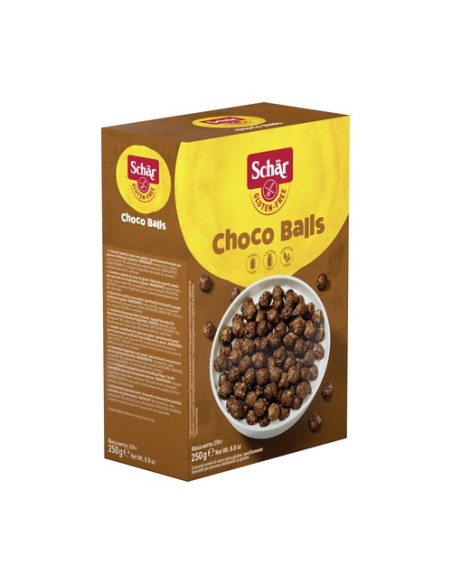 Cereales choco balls sin gluten 250 g Schär