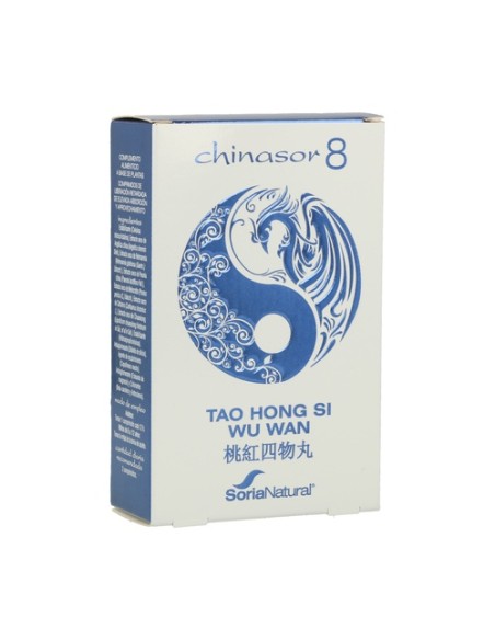 Chinasor 08 Tao Hong Si Wu Wan 30 comprimidos Soria Natural