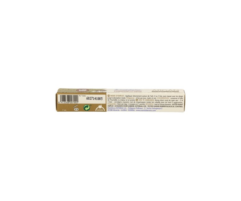 Roll-On Contorno de Ojos Argán 7 ml de sérum Esential Aroms