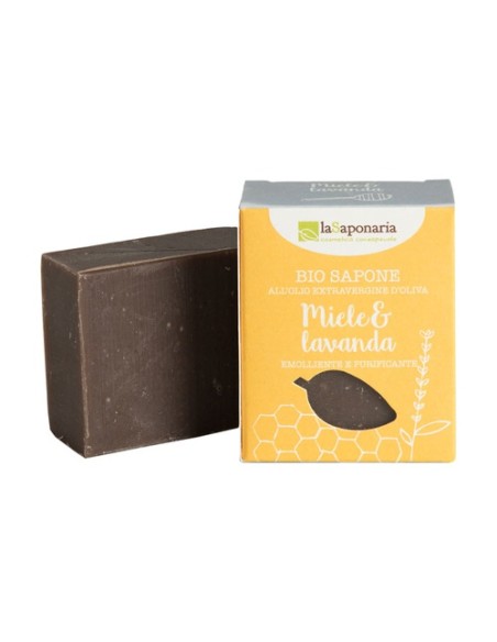 Miel y Lavanda (Emoliente y Purificante) 1 unidad de 100g La Saponaria