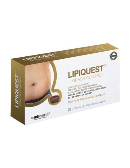 Lipiquest colesterol 30 cápsulas Alchemlife