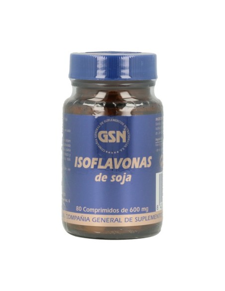 Isoflavonas de Soja 80 comprimidos Gsn