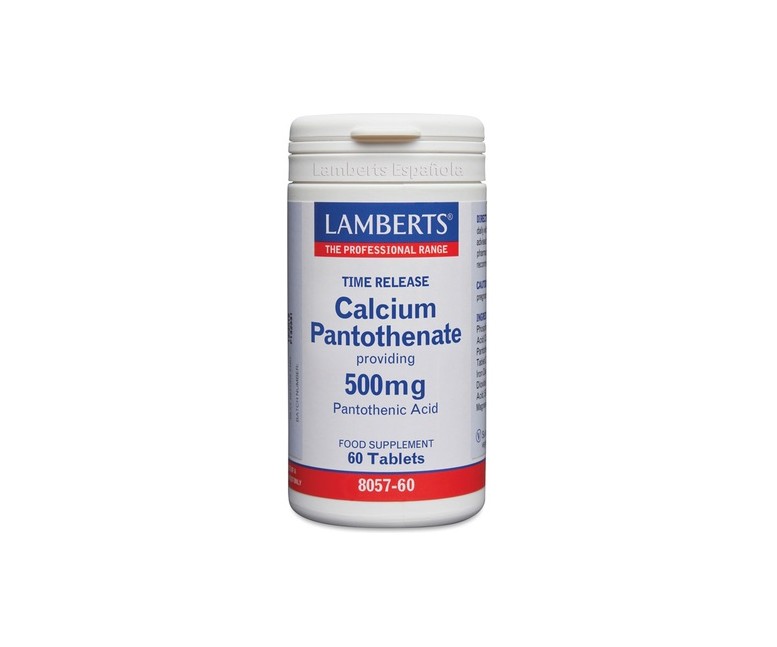 Pantotenato de Calcio 60 tabletas Lamberts