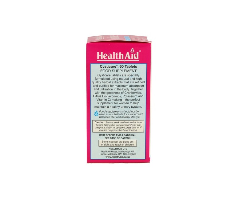 Cysticare 60 comprimidos Health aid