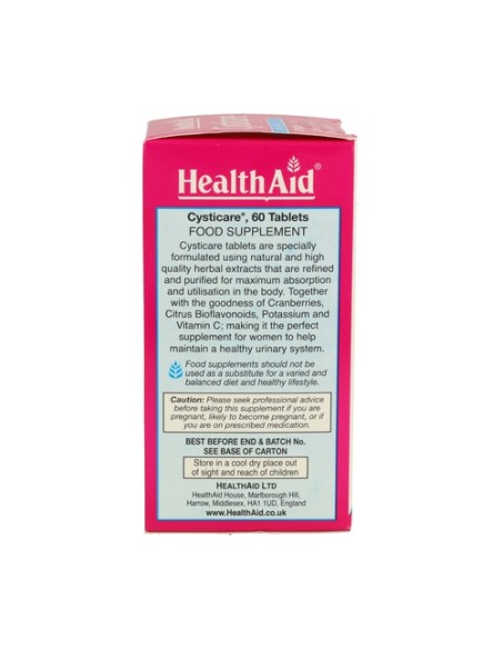 Cysticare 60 comprimidos Health aid