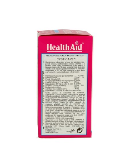 Cysticare 60 comprimidos Health aid