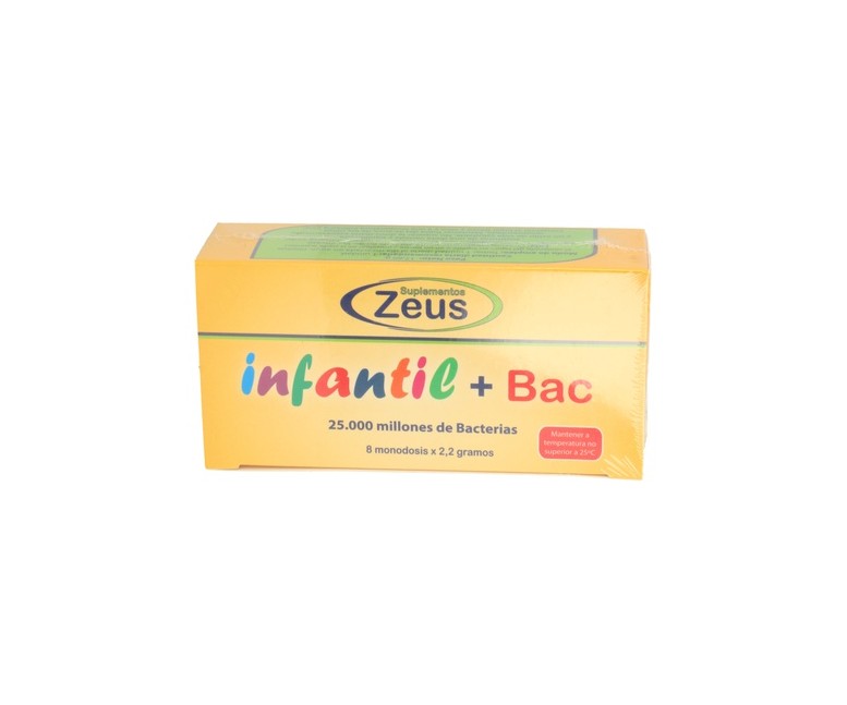 Infantil + Bac 8 unidades Zeus