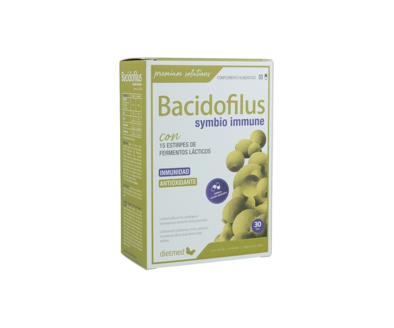 Bacidofilus symbio inmune 30 cápsulas Dietmed