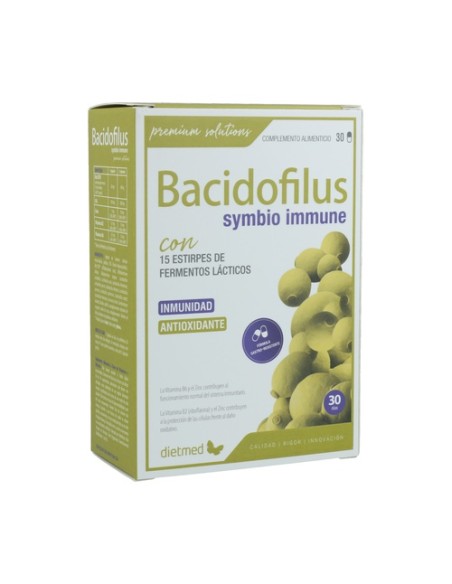 Bacidofilus symbio inmune 30 cápsulas Dietmed