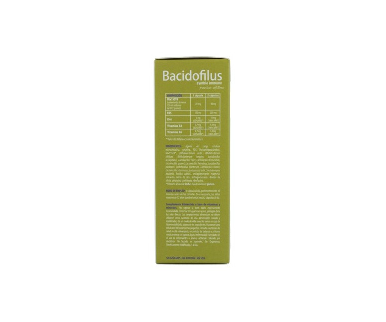 Bacidofilus symbio inmune 30 cápsulas Dietmed