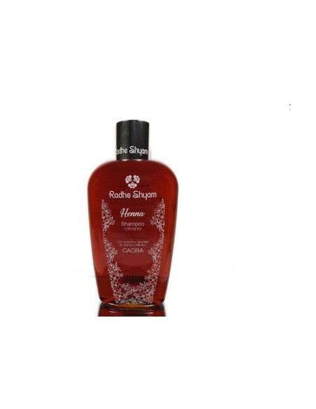 Champú Henna Colorante Caoba 250 ml Radhe Shyam