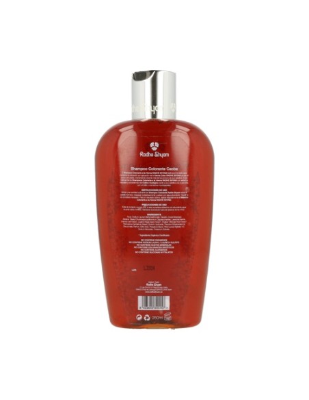 Champú Henna Colorante Caoba 250 ml Radhe Shyam