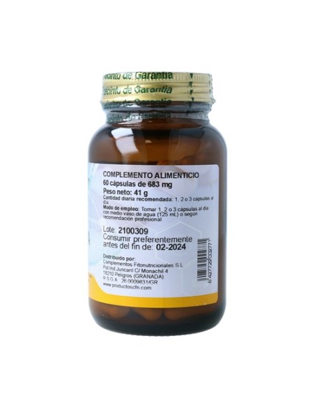 Lisina 60 cápsulas de 500mg Cfn