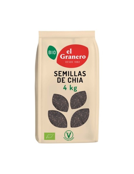 Semillas de chía Bio 4 kg El Granero Integral