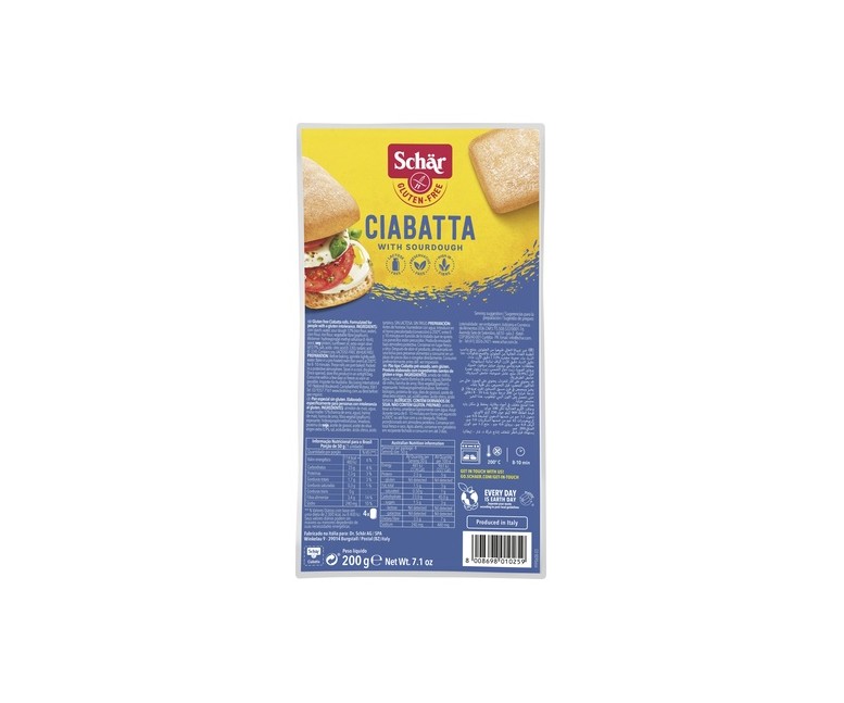 Chapata sin gluten 200 g Schär