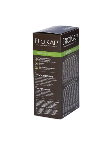 Tinte Nutricolor Delicato Castaño Claro Natural 5.0 140 ml (Castaño claro) Biokap
