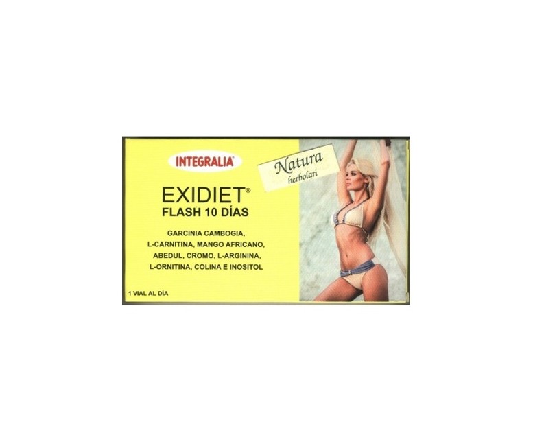 Exidiet Flash 10 Días 10 viales Integralia