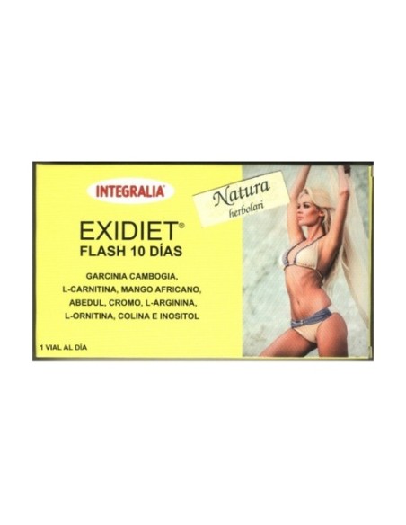 Exidiet Flash 10 Días 10 viales Integralia