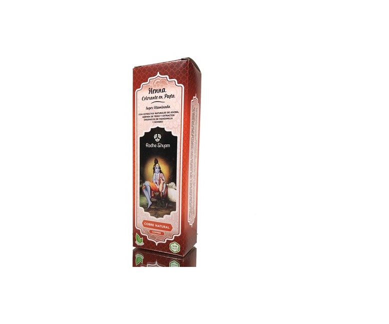Henna Cobre Natural Pasta 200 ml Radhe Shyam