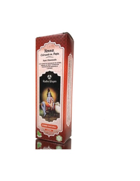 Henna Cobre Natural Pasta 200 ml Radhe Shyam