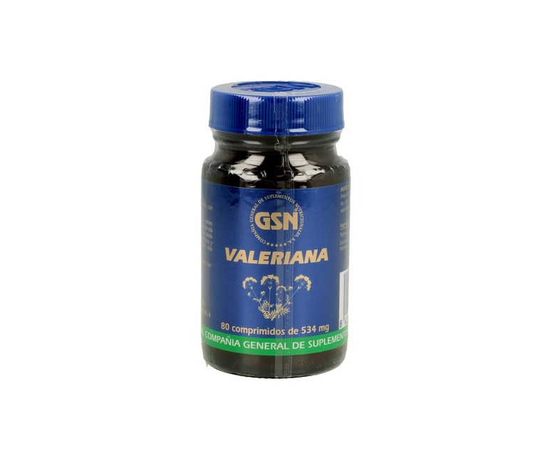 Valeriana 80 comprimidos GSN
