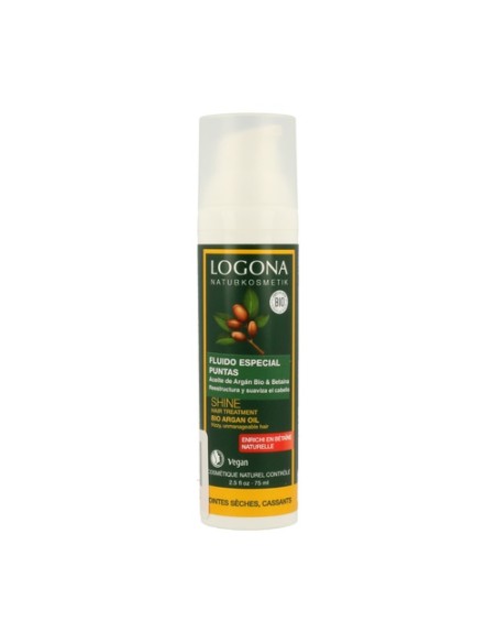 Fluido Especial Puntas de Argán Bio 75 ml Logona