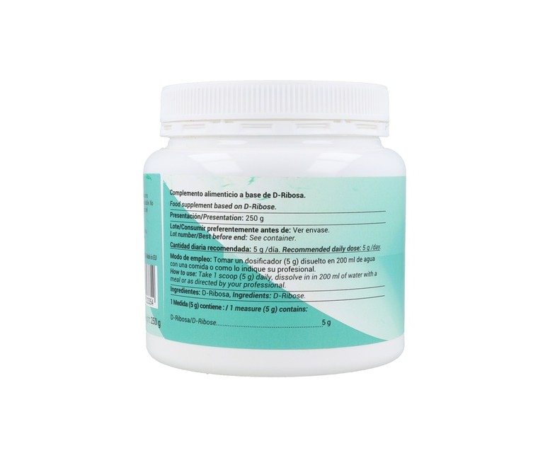 D-ribosa plus metabolismo energético 250 g de polvo BSB Labs