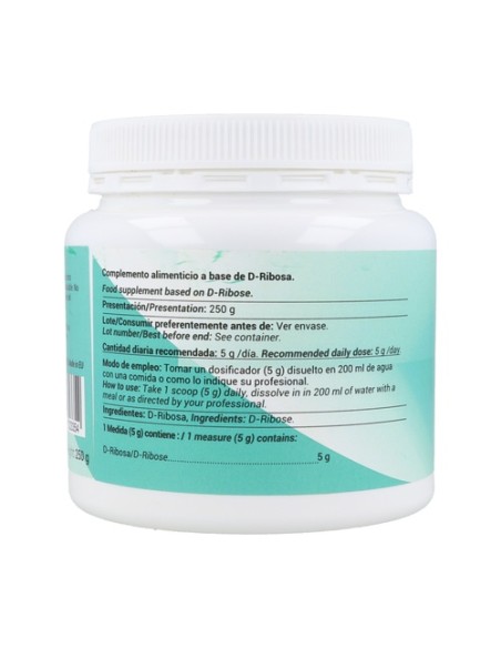 D-ribosa plus metabolismo energético 250 g de polvo BSB Labs