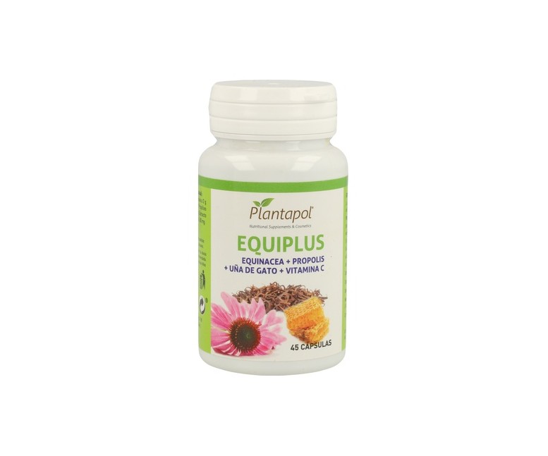 Equiplus (echinácea-própolis-uña gato-vitamina C) 45 cápsulas Plantapol