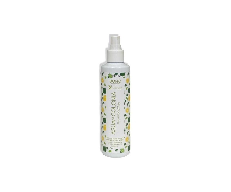 Agua de colonia té verde 200 ml (Té Verde - Bergamota) Boho