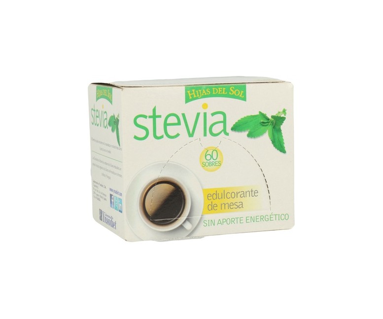 Stevia Edulcorante 60 sobres de 1g Hijas del Sol