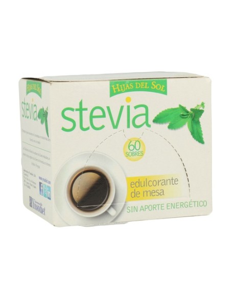 Stevia Edulcorante 60 sobres de 1g Hijas del Sol