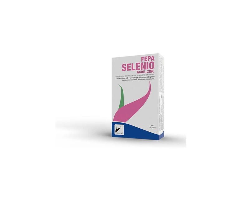 Fepa-selenio ACDE y zinc 60 cápsulas de 927.5mg Fepa
