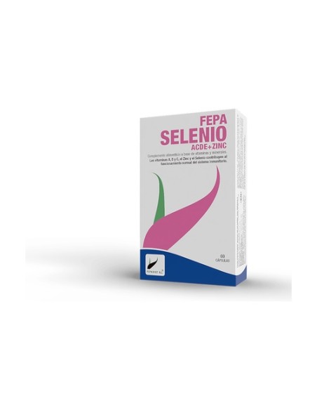 Fepa-selenio ACDE y zinc 60 cápsulas de 927.5mg Fepa