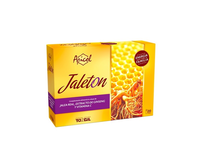 Apicol jaletón 20 viales de 10ml Tongil