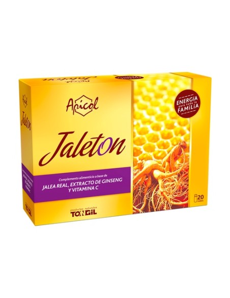 Apicol jaletón 20 viales de 10ml Tongil