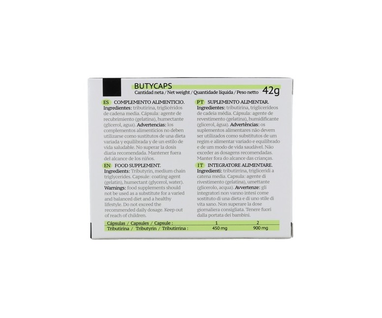 Butycaps - Salud intestinal 60 perlas Elie health solution