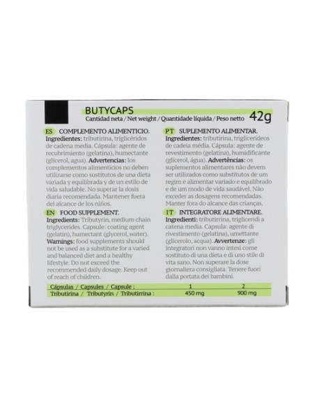 Butycaps - Salud intestinal 60 perlas Elie health solution