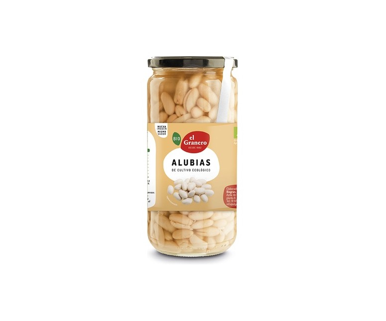 Alubias Blancas Cocidas Bio 660 g El Granero Integral